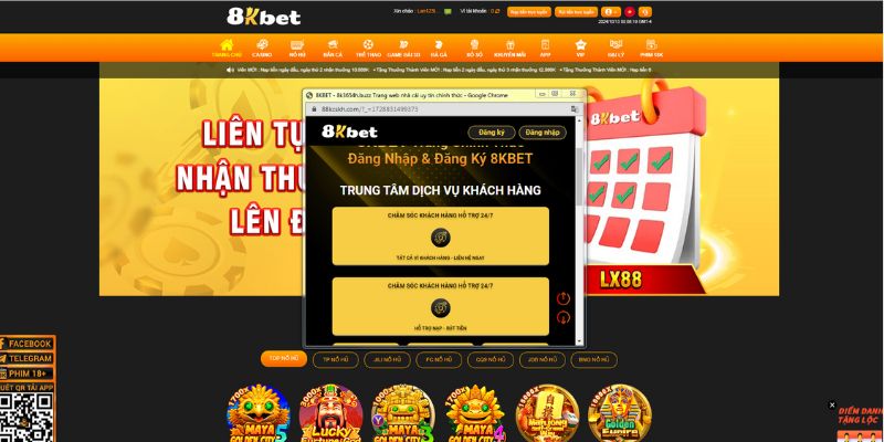 Liên Hệ Chăm Sóc Khách Hàng 8Kbet Để Hỗ Trợ Nhanh